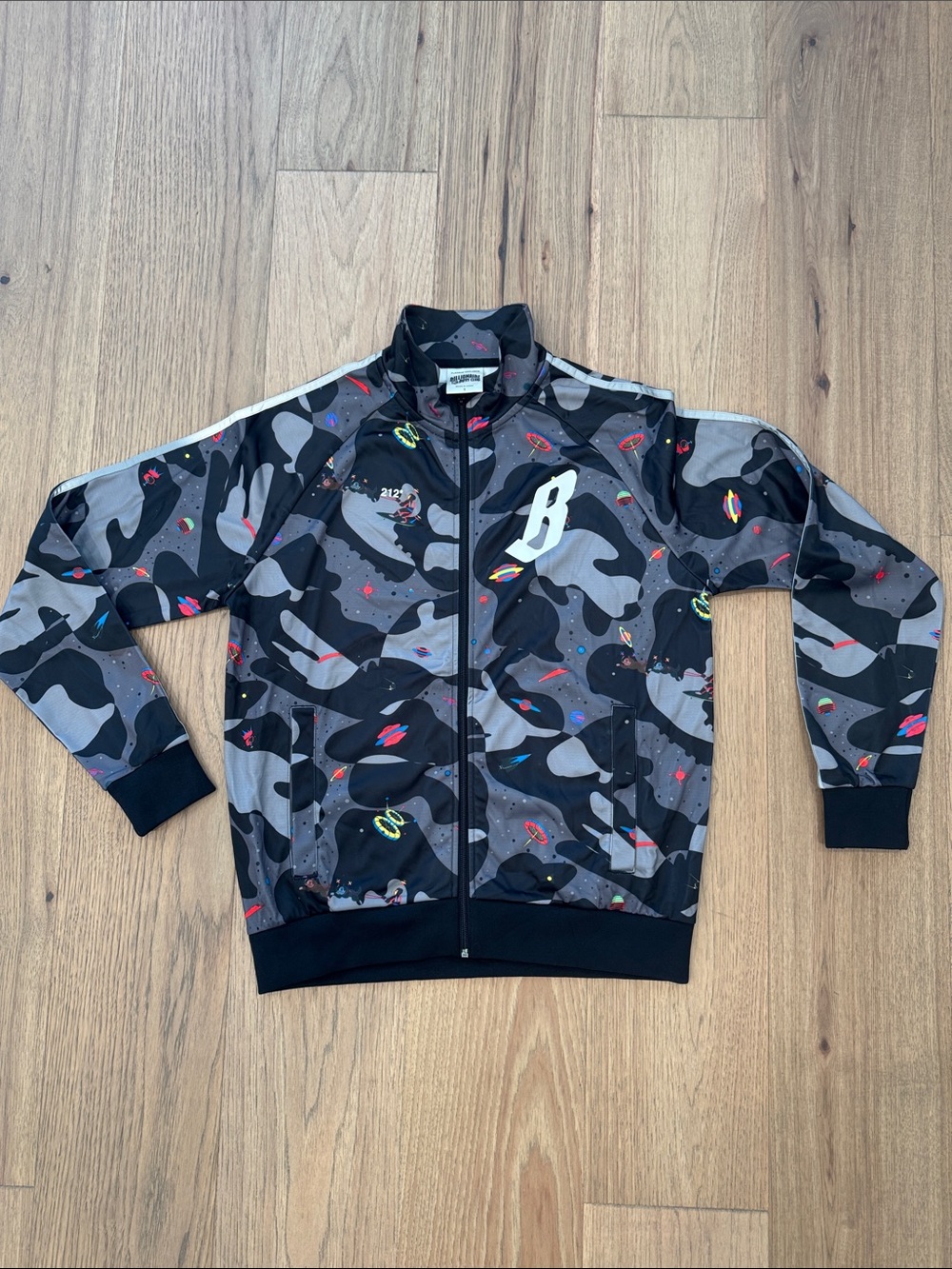 Billionaire Boys Club Flagship Exclusive Space Camo Full Zip Jacket Mens Small